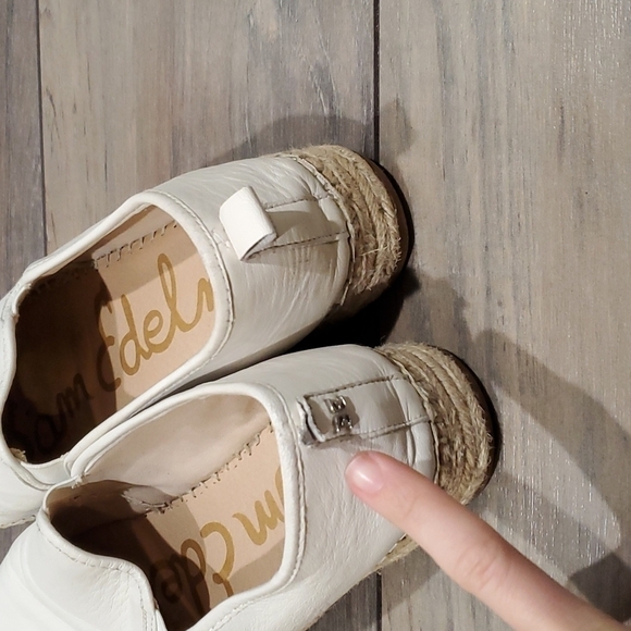 Sam Edelman Women platform espadril Loafer slip on moccasin shoes sz 10M - Picture 5 of 12